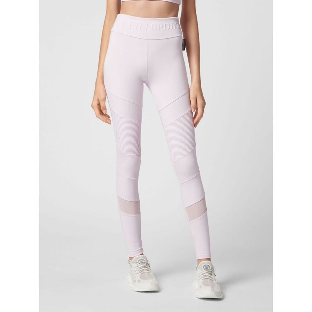 Plein Sport Women Plein Sport High-Waisted Stretch Technical Fabric Leggings